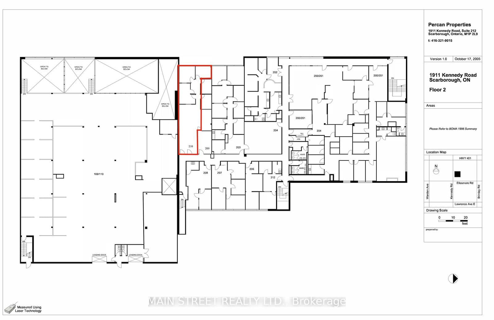 210 - 1911 Kennedy Road, Toronto, ON — photo 2