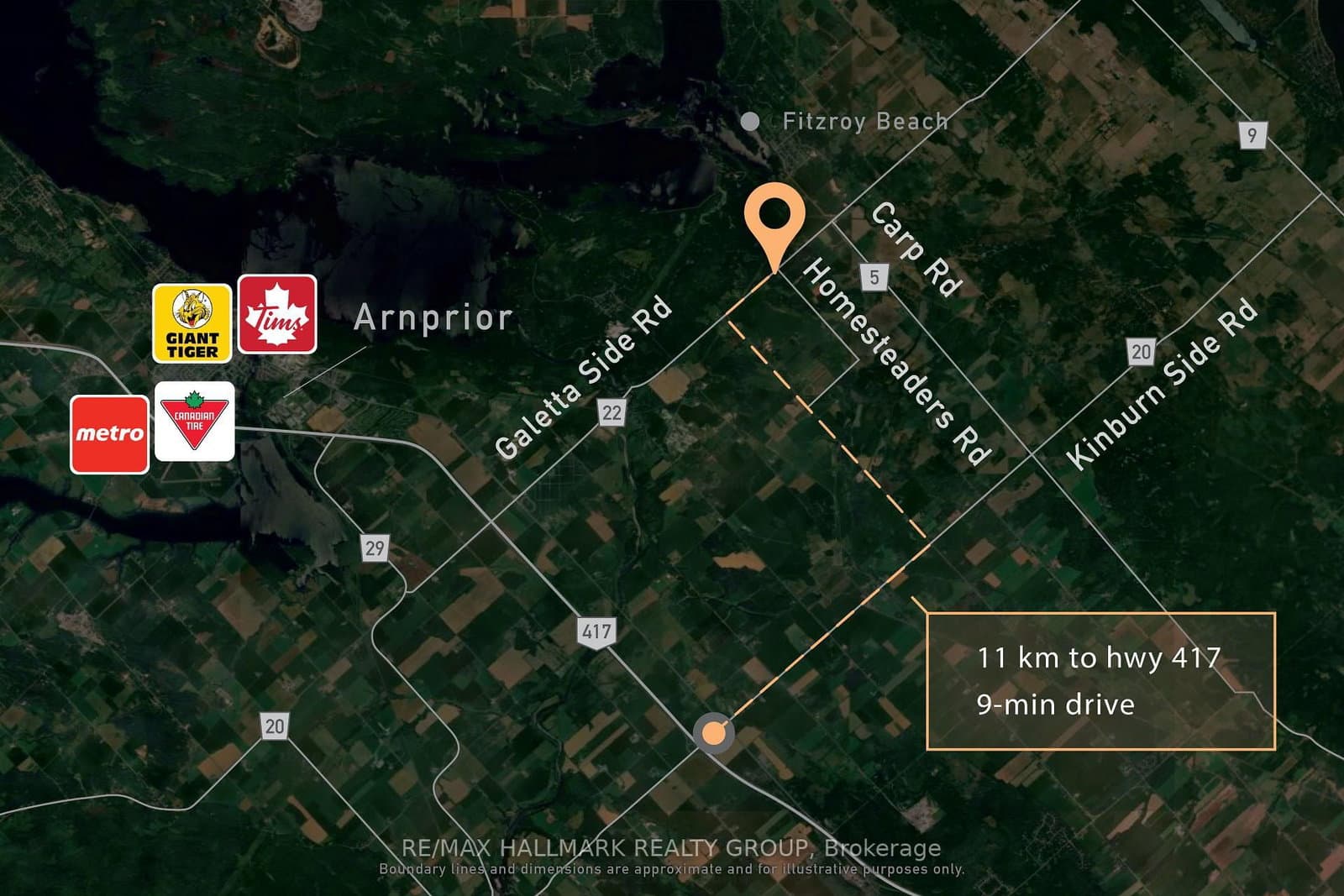 0 (B) HOMESTEADERS Road, Fitzroy Harbour, ON — photo 3